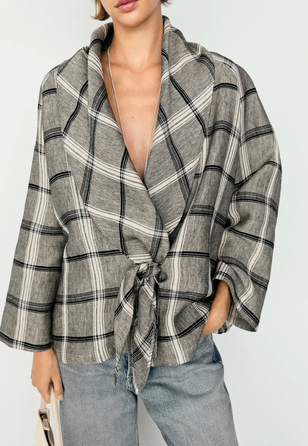 Блейзер Massimo Dutti, Mottled Grey