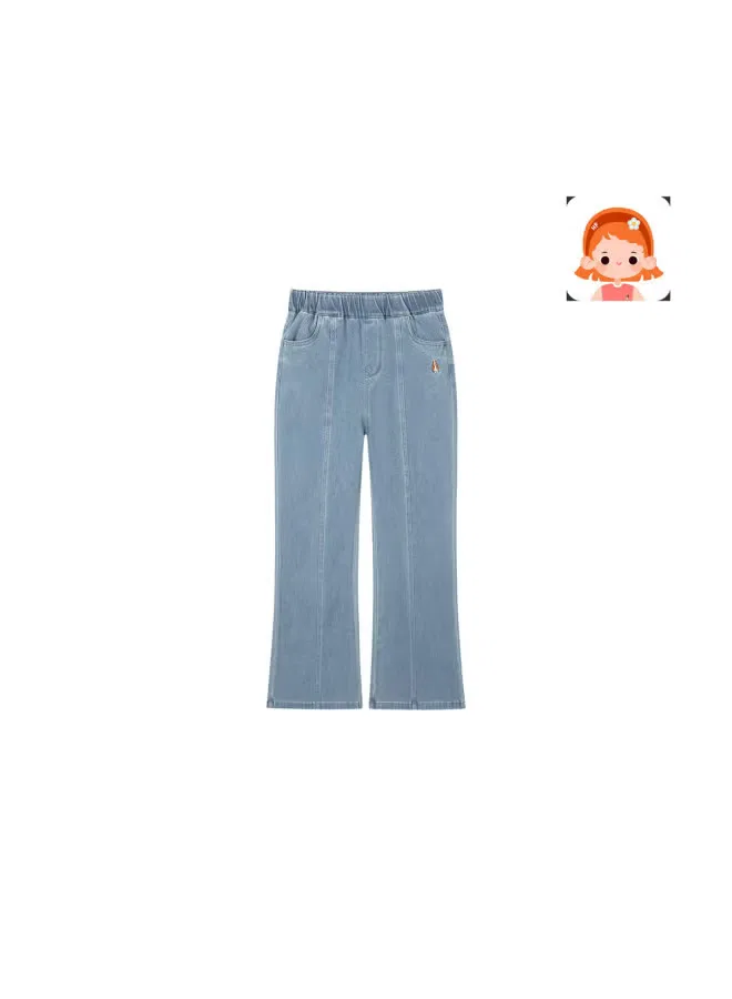 Штаны джинсовые свободные с эластаном детские Hush Puppies — фото 2