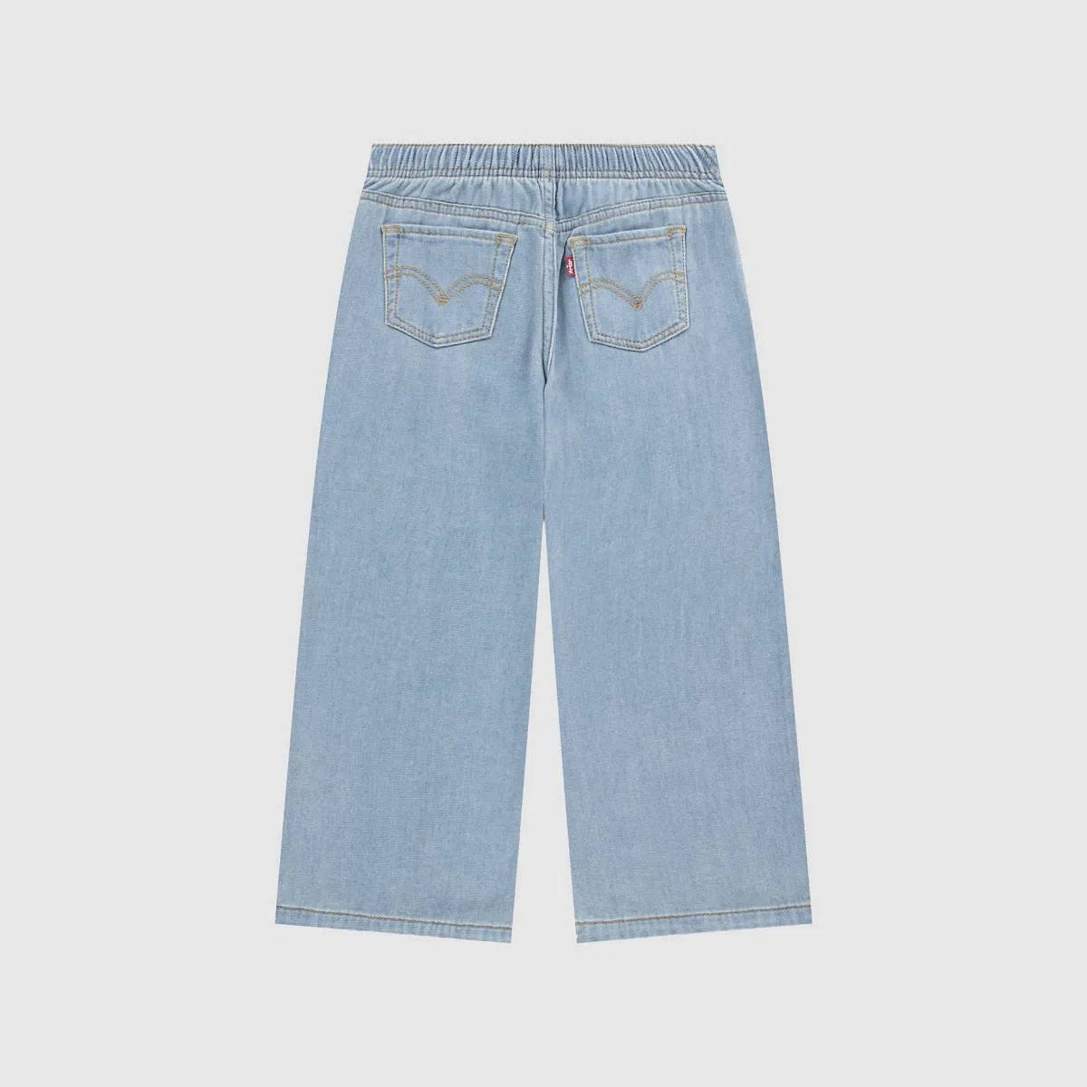 Свободные джинсы с высокой посадкой для девочек 4-6 лет Levi's, Meadow Muse - Light Wash — фото 2