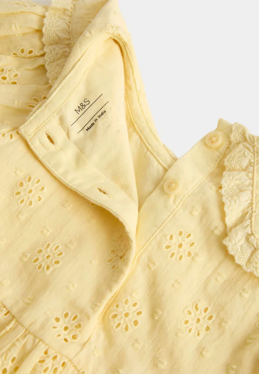 Комплект из двух частей - шорты Marks & Spencer, Yellow — фото 2