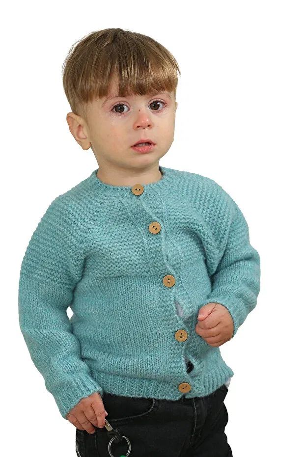 Детский кардиган с длинным рукавом Nisrakids, Mint