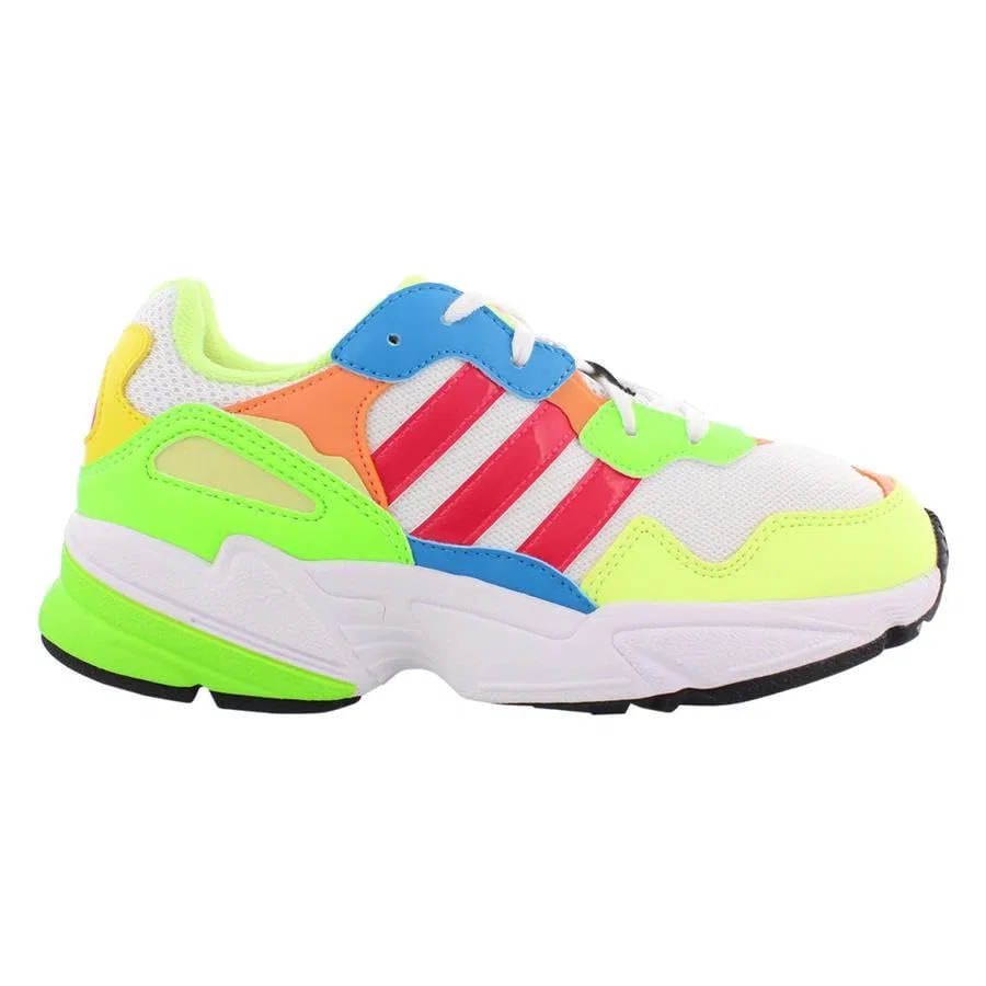 Детские кроссовки для мальчиков с закрытым носом Yung 96 Adidas, Multi-Coloured — фото 4