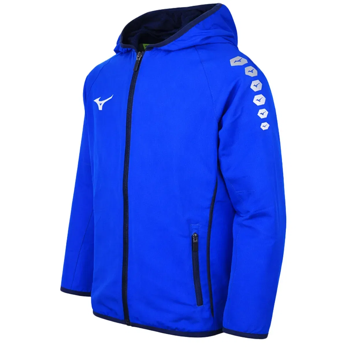 Детская куртка Team micro blue Mizuno, Blue — фото 2