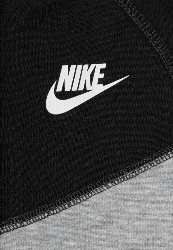 Комплект из кофты и брюк с начесом Nike Sportswear, темно-серый меланж/черный — фото 4