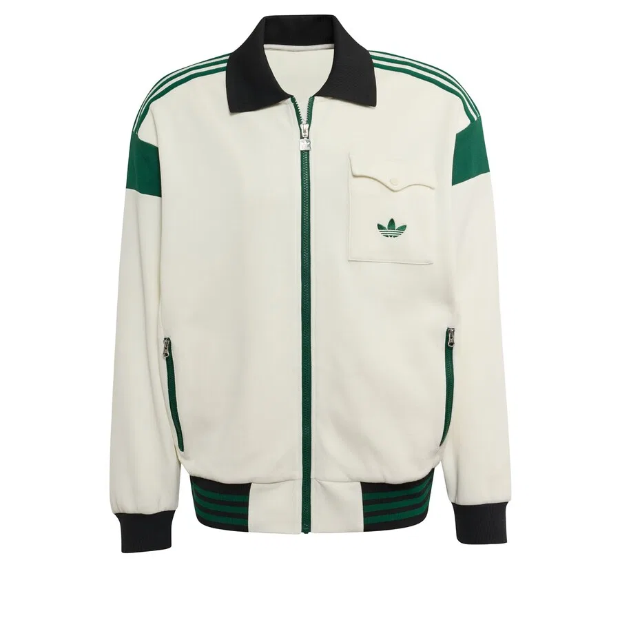 Куртка ADIDAS ORIGINALS Between-Season 'TRACK TOP' белого цвета