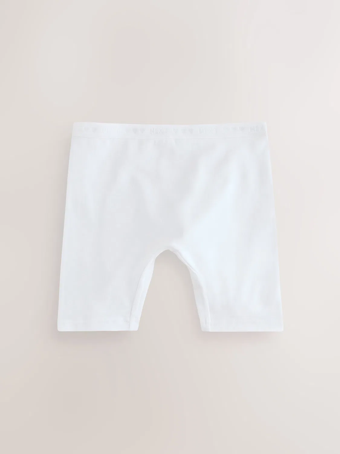 Трусы длинные White Shorts Long Leg Briefs 5 Pack Next, белые — фото 4