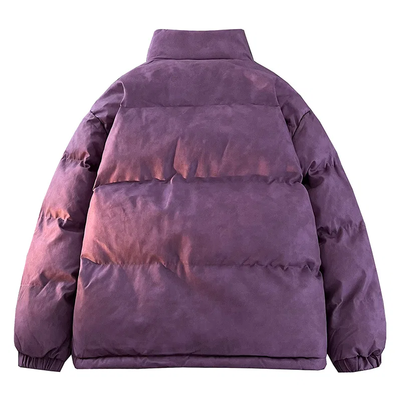 Детская пуховая куртка без гендера с воротником-стойкой BALENO, Purple — фото 4