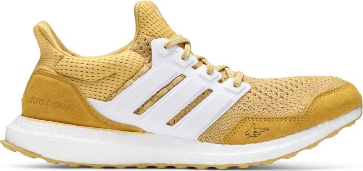 

Кроссовки Adidas Happy Gilmore x Extra Butter x UltraBoost 1.0 'Gold Jacket', золотой, Желтый, Кроссовки Adidas Happy Gilmore x Extra Butter x UltraBoost 1.0 'Gold Jacket', золотой