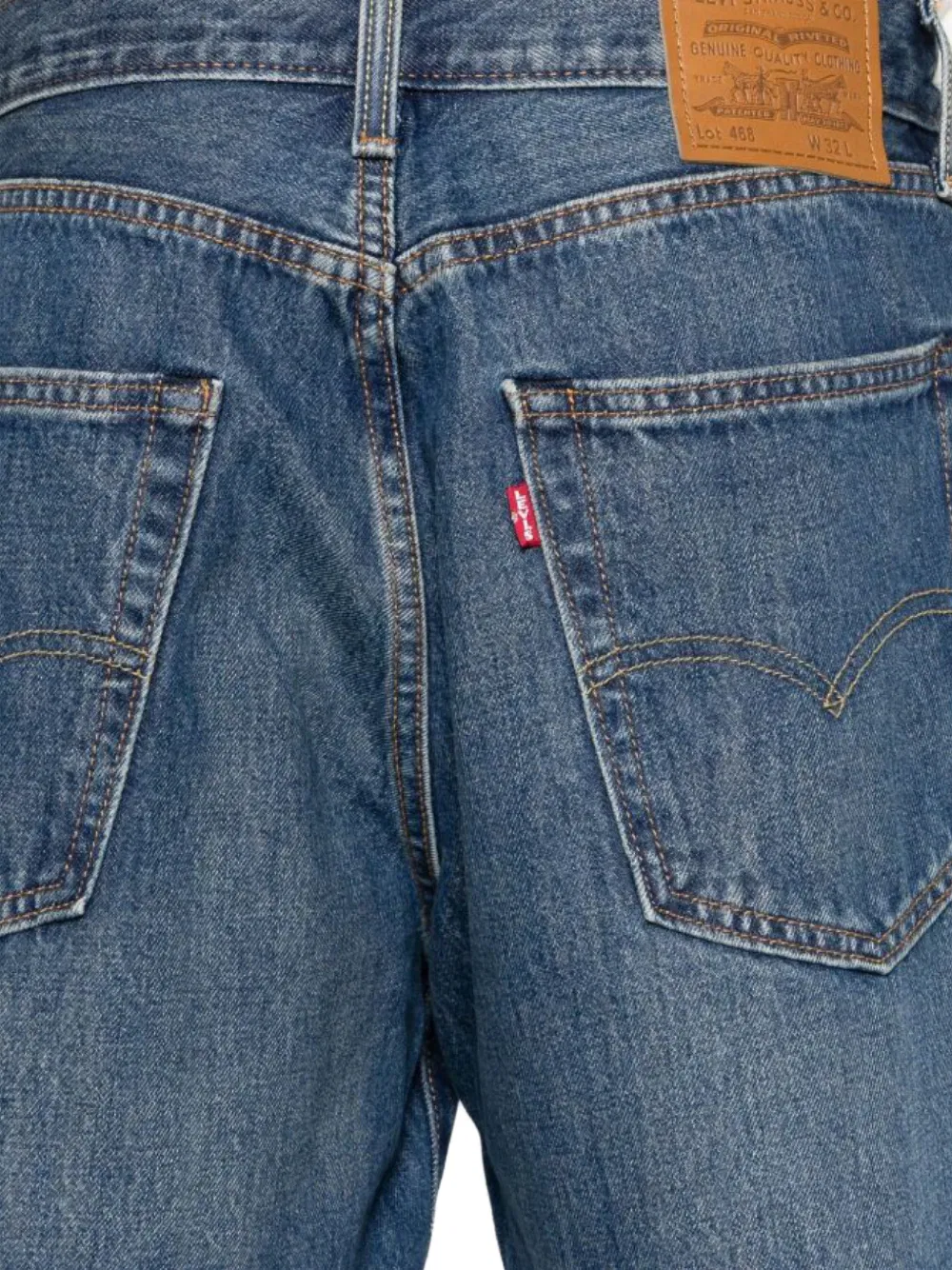 Шорты джинсовые 468 Levi's, синий — фото 3