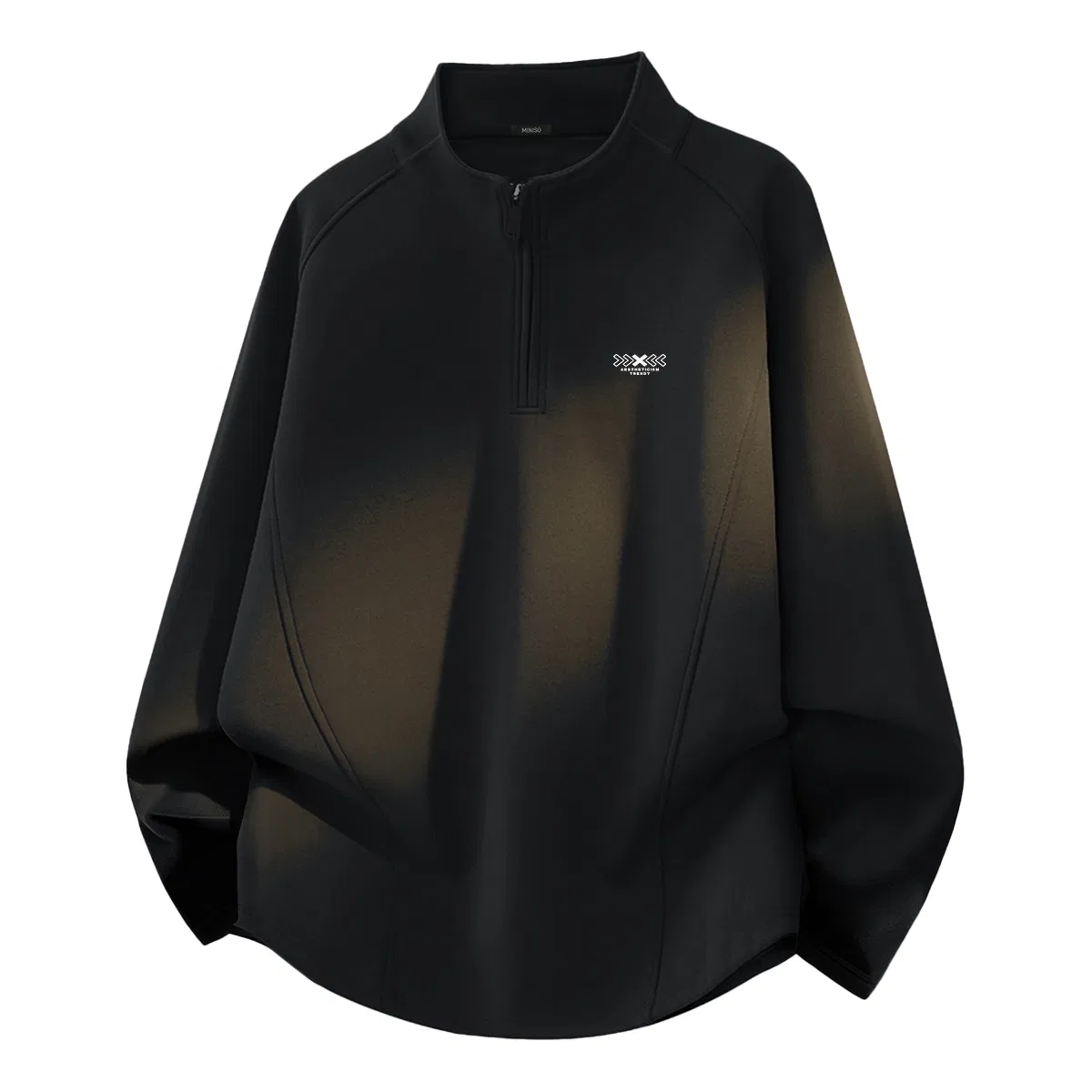 Детское худи без воротника MINISO, Black