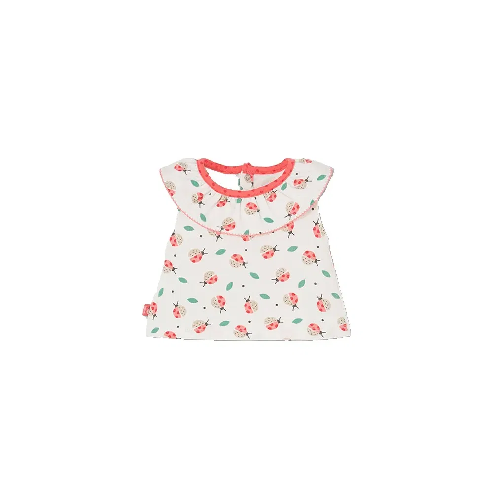 Комплект без рукавов Boboli 113072 Sleeveless set Boboli, красный — фото 3
