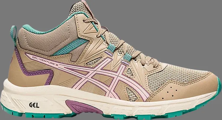 

Кроссовки wmns gel venture 8 mid 'wood crepe rose quartz' Asics, коричневый