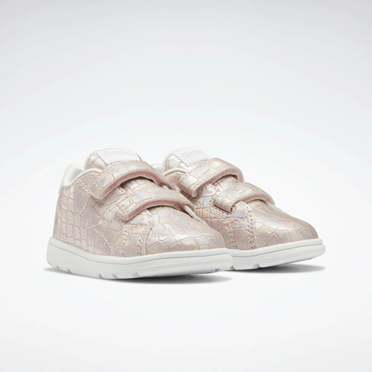 Детские кроссовки с блестками Royal Complete CLN 2 Reebok, Rosa Weiss — фото 4