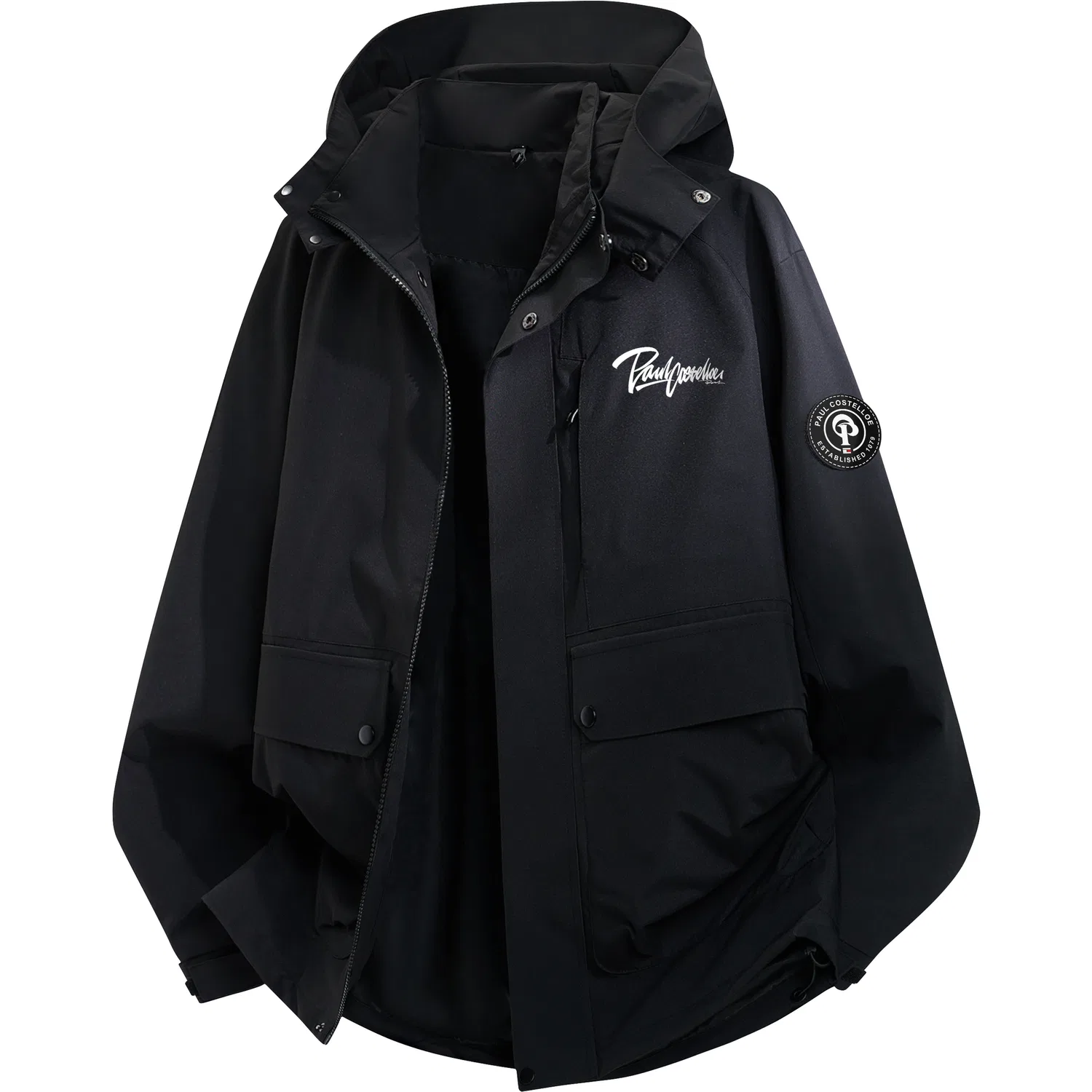 Детская куртка с капюшоном Black Paul Costelloe