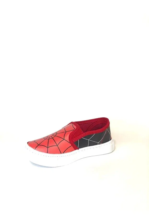 Детские туфли для мальчиков без шнуровки Spider vns sport red Flubber, Red/Black