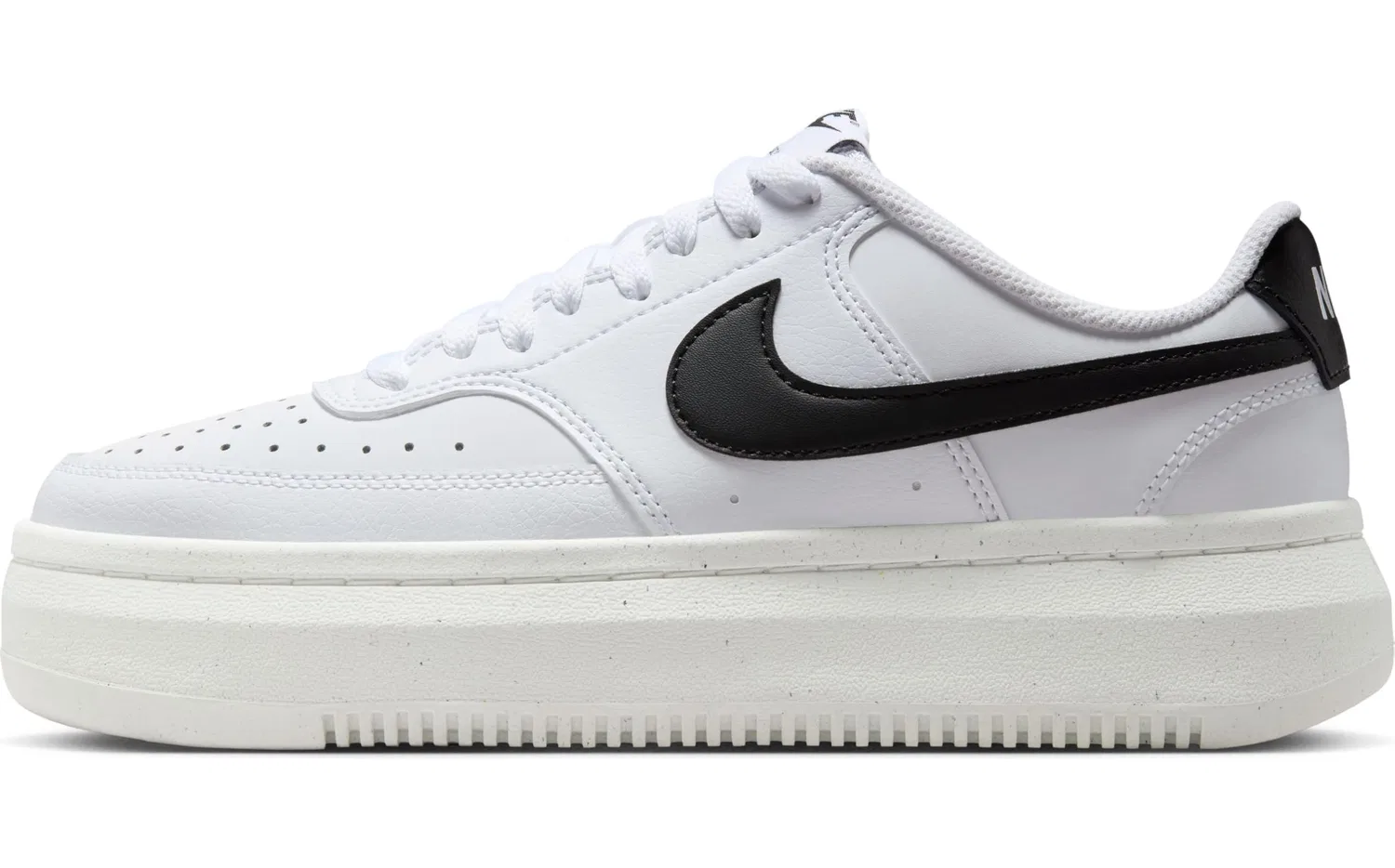 Детские кроссовки с высокой подошвой NIKE, White Black Sail