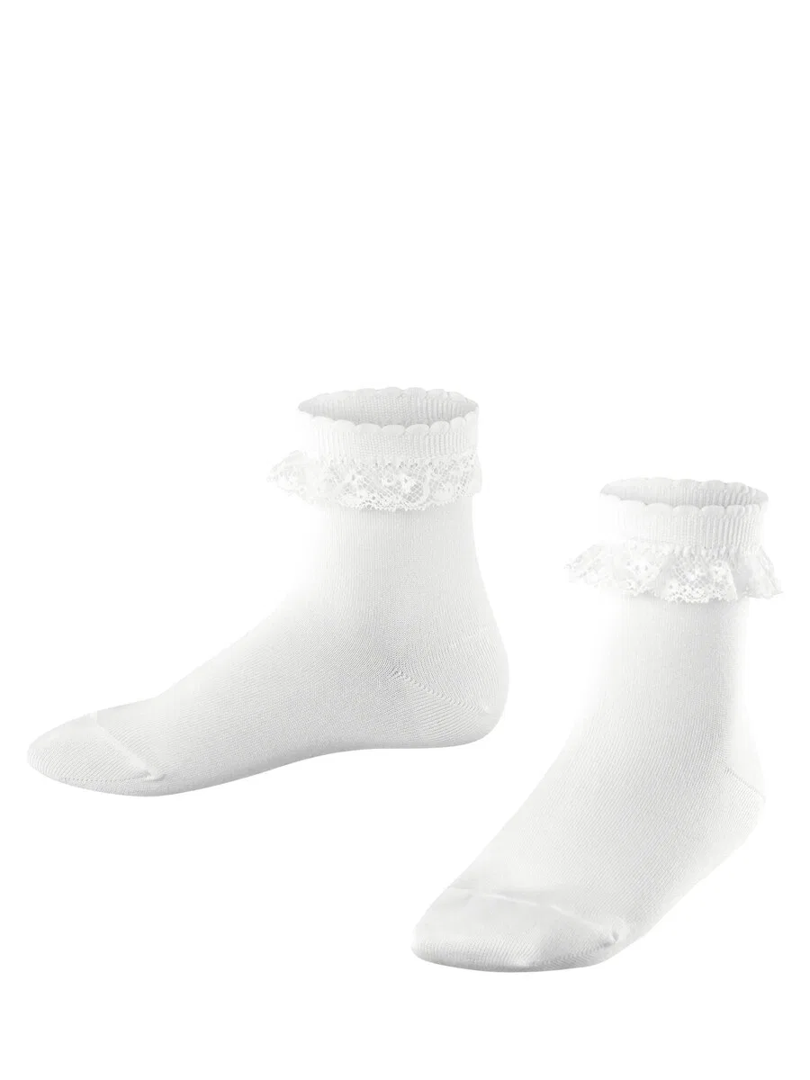 Носки FALKE 'Romantic Lace' белого цвета