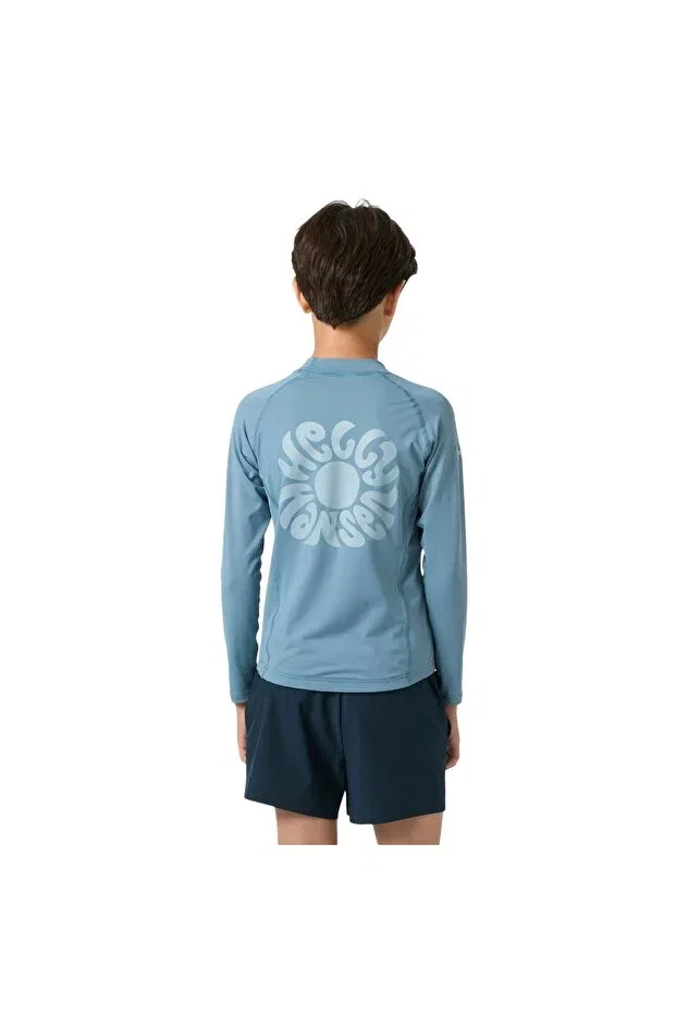 Детские свитшот для девочек с длинным рукавом Helly Hansen, Blue — фото 2