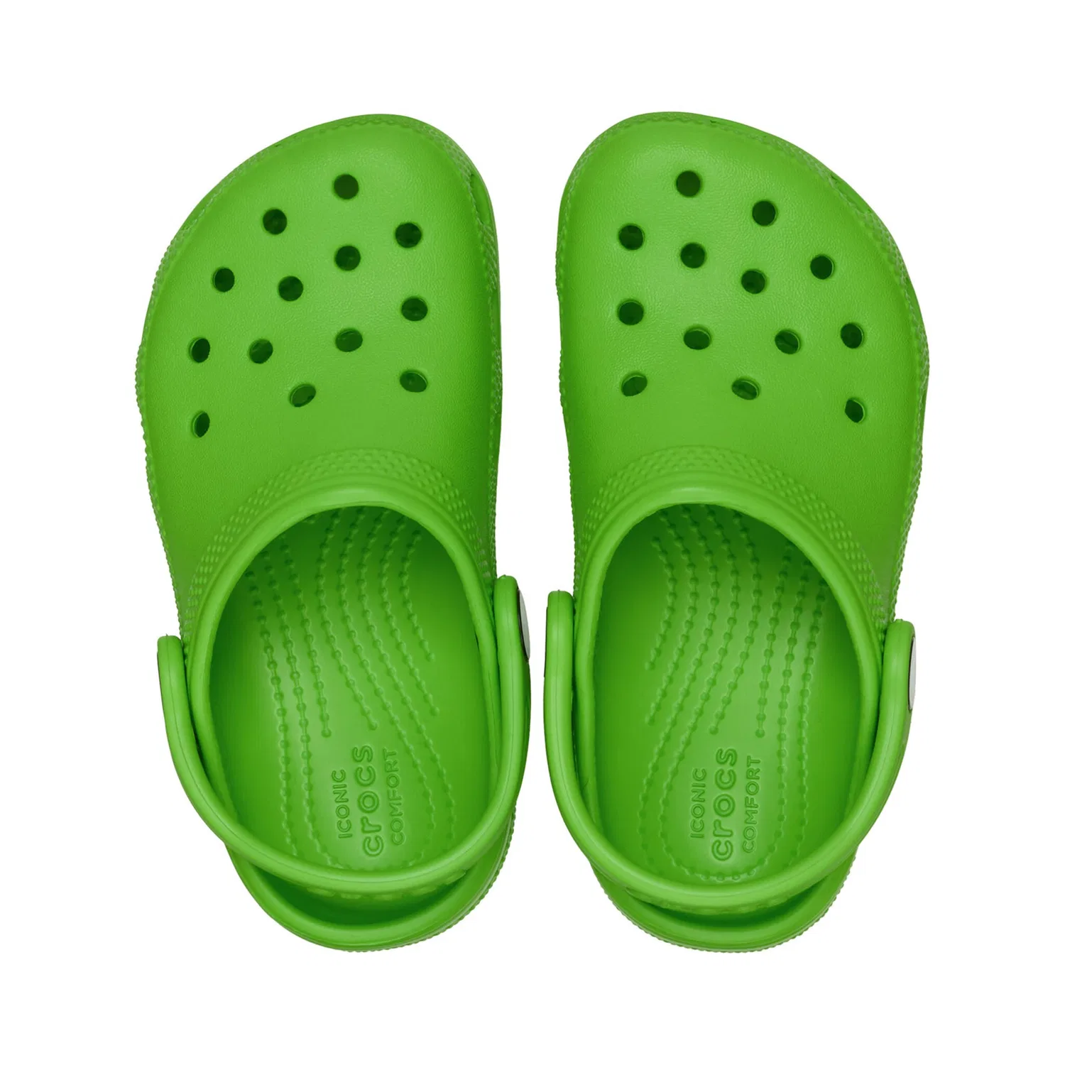 Детские сабо-клоги из Croslite Crocs, Green — фото 4