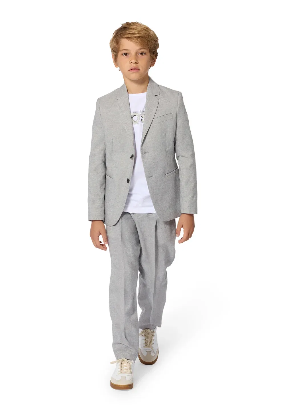 Детский/Подростковый костюм - пиджак Boss Kidswear, Grey