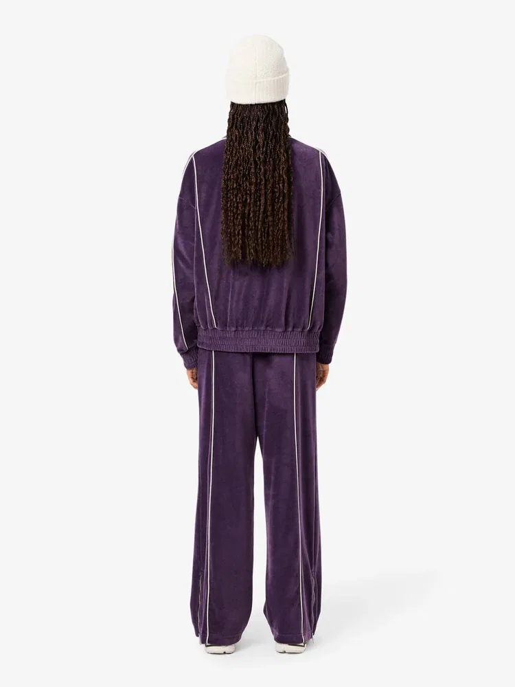 Брюки LACOSTE прямого кроя из вельвета, Purple — фото 3