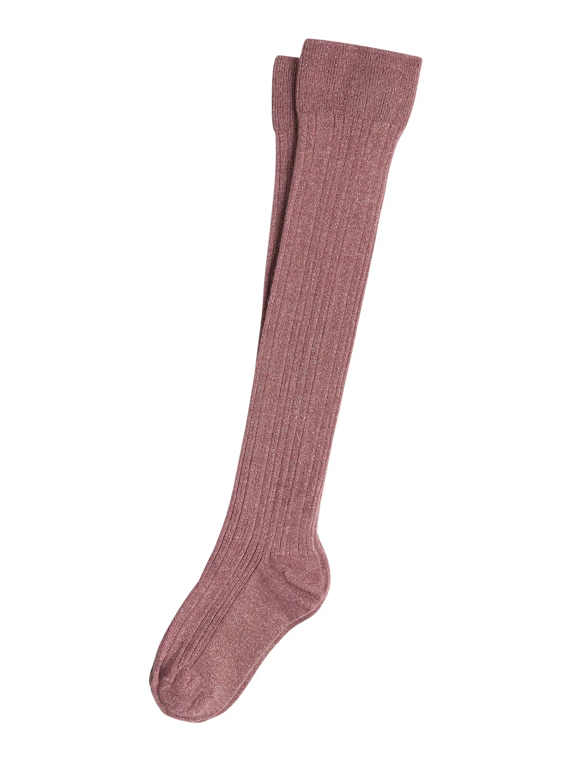 Носки в рубчик Brunello Cucinelli Kids, розовый