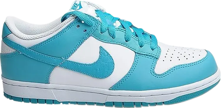 

Лимитированные кроссовки Nike Dunk Low 'Ostrich Pack - Mineral Blue', белый