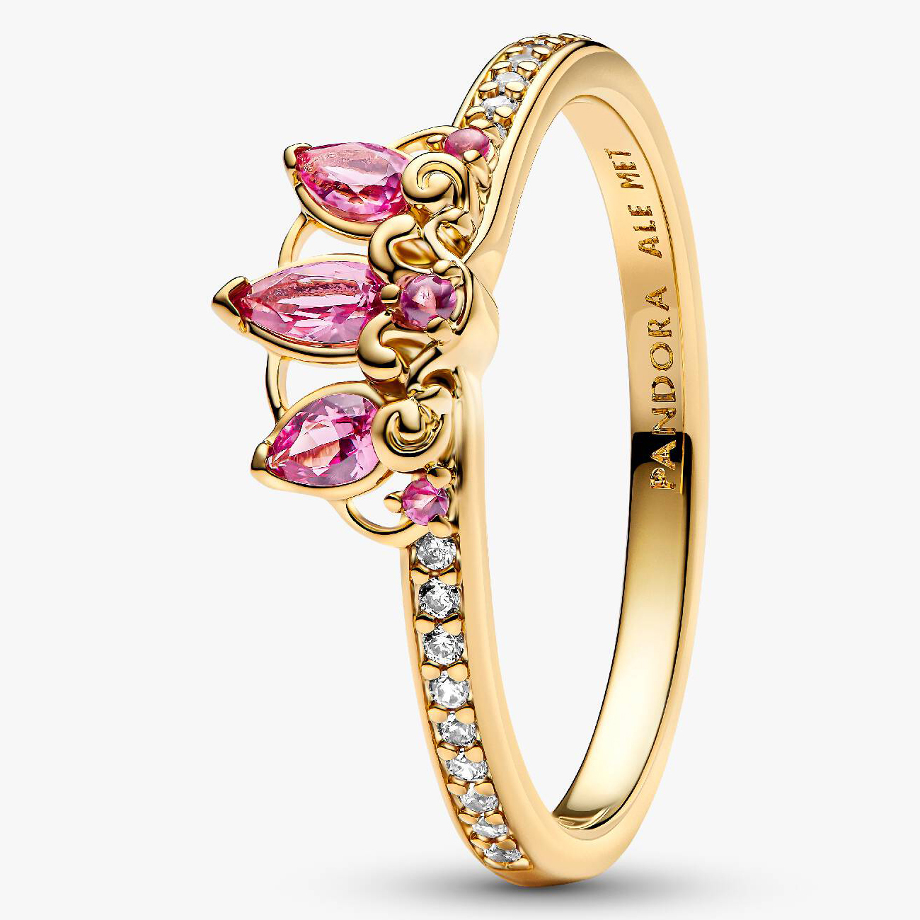 

Кольцо Pandora Disney Princess Rapunzel Tiara, золото, Золотой, Кольцо Pandora Disney Princess Rapunzel Tiara, золото