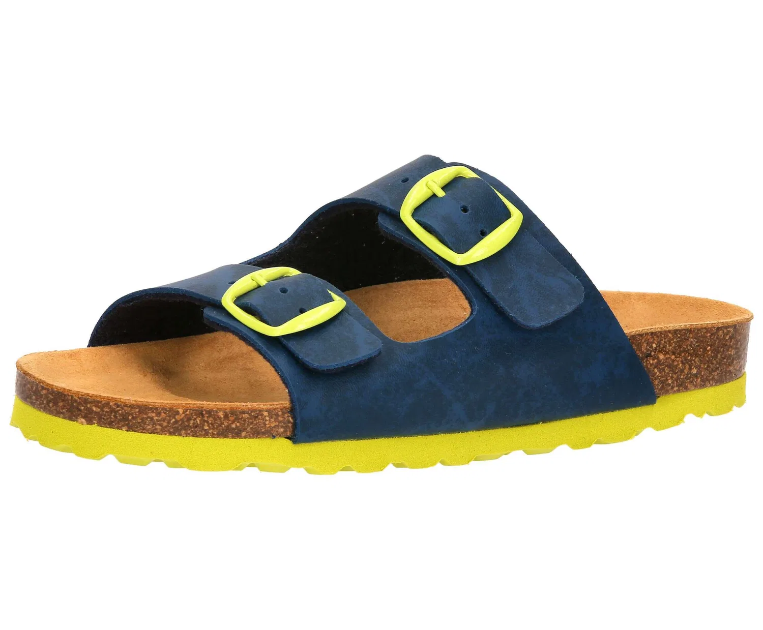 Детские тапочки с пряжками Lico Bioline Kids, Blau