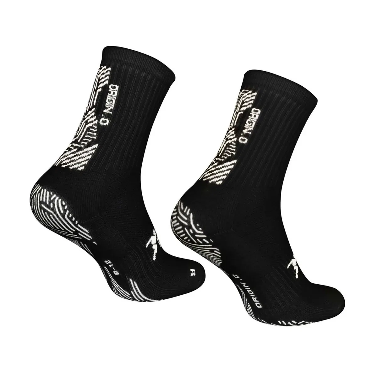 Спортивные носки с антискользящим покрытием Origin.0 Precision, Black — фото 3