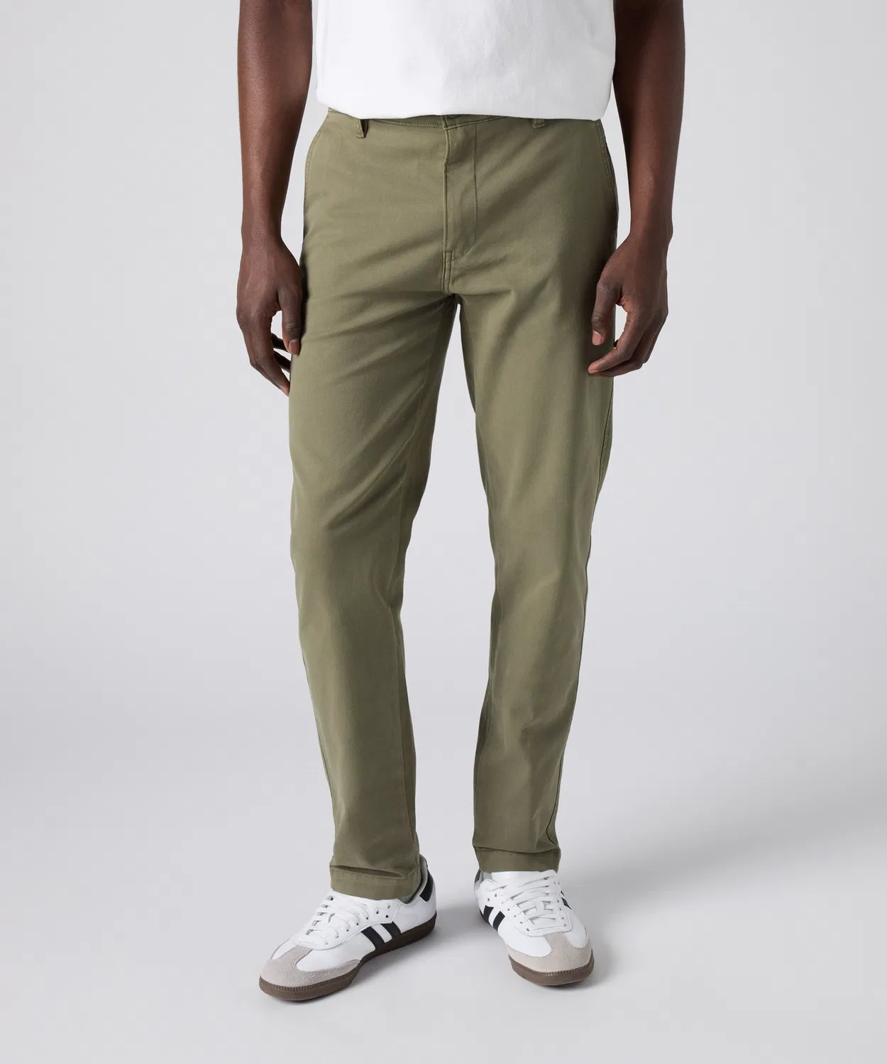 Мужские классические чиносы с зауженным силуэтом Levi's XX CHINO, Green