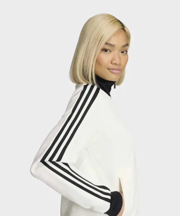 Тренировочная куртка Classic Track Top, Adidas, белый/черный — фото 3