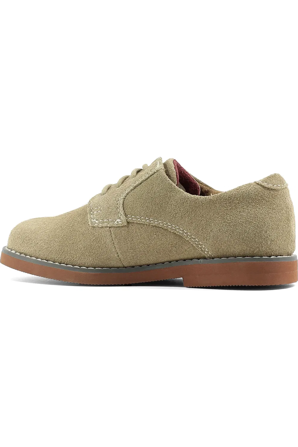 Детские оксфорды шнурованные на кожаной подошве Kearny Florsheim, Sand — фото 2