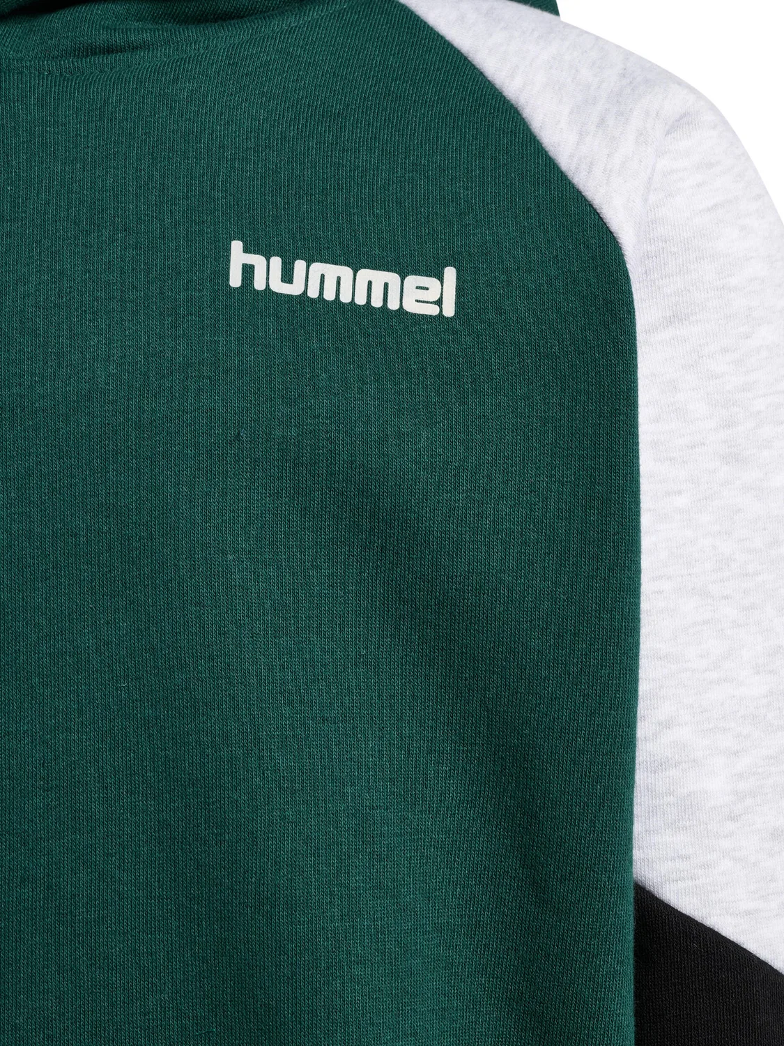 Детское худи с раглан-рукавом Hmljr Loose Hummel, Dark Green — фото 3