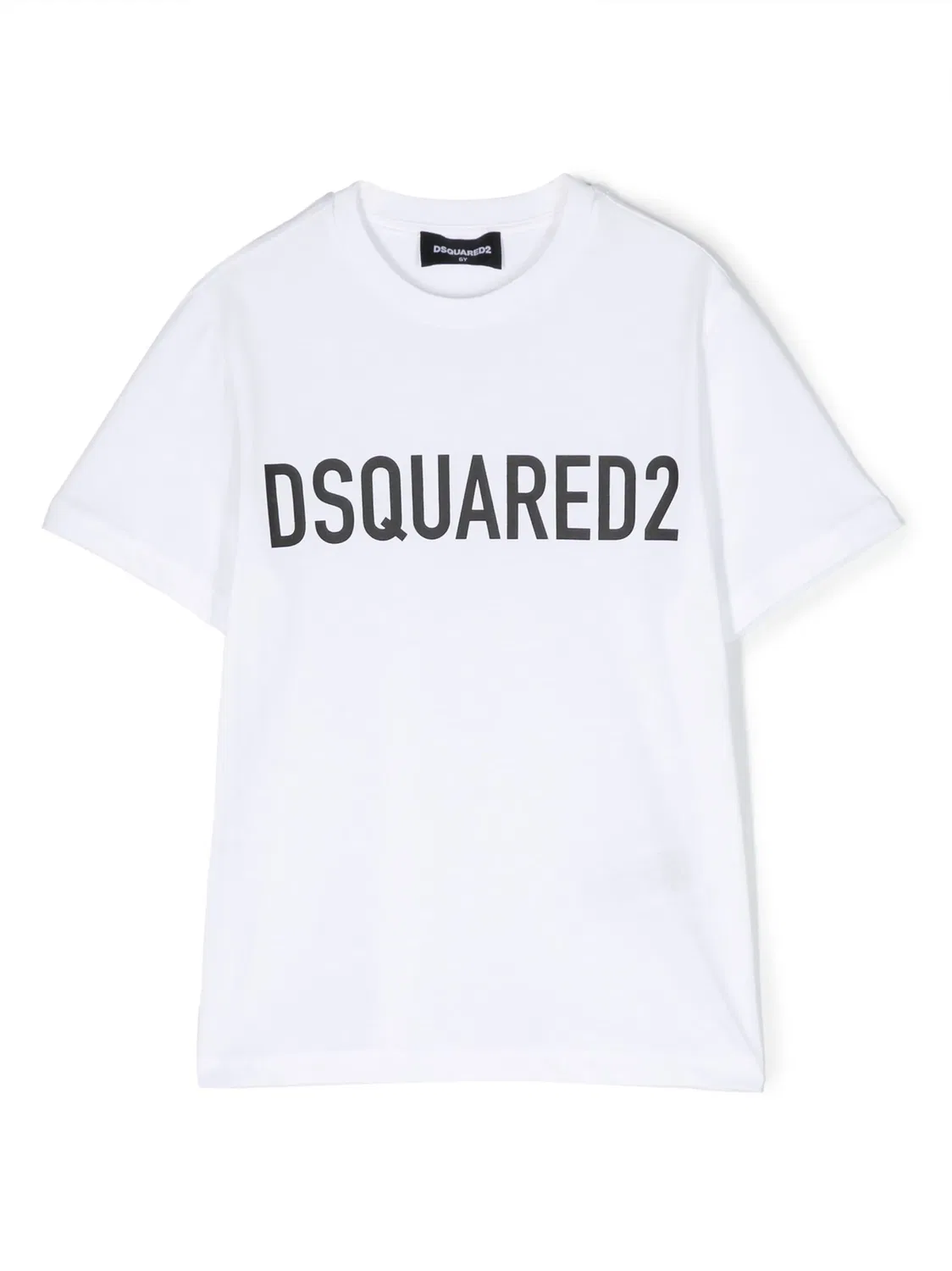 Футболка с принтом логотипа DSQUARED2, белый