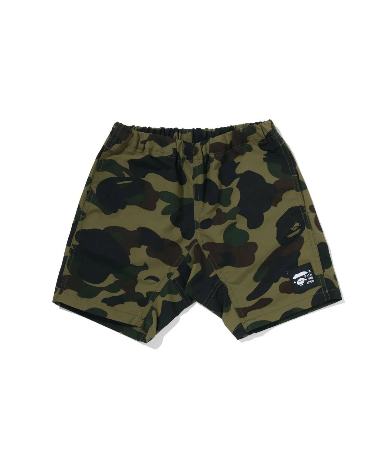 Детские шорты для скалолазания с камуфляжным принтом 1ST CAMO A BATHING APE, Green