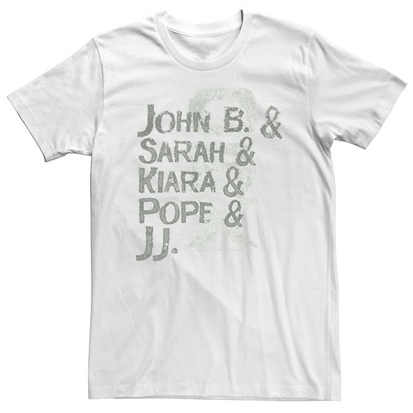 

Футболка Big & Tall Outer Banks с принтом и эффектом поношенности Licensed Character