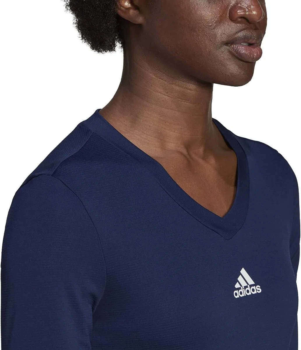 Женская спортивная майка-топ AEROREADY adidas, Team Navy Blue — фото 4