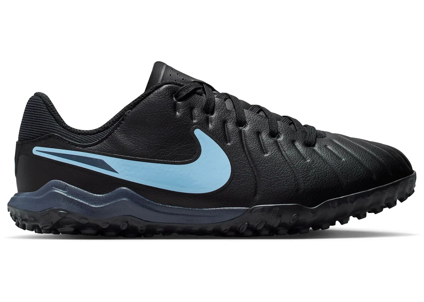 Детские бутсы Nike Tiempo Legend 10 Academy TF, Black/Black