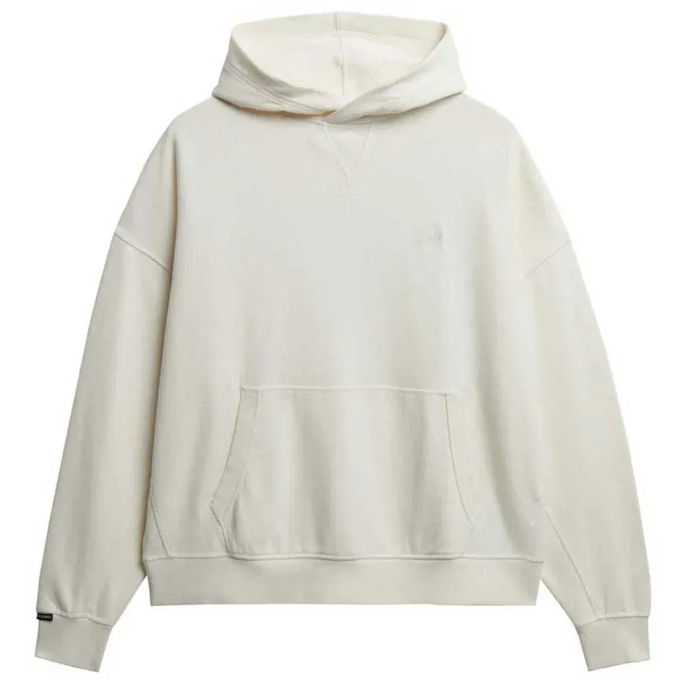 Женский свободный худи Studios Superdry, White — фото 3