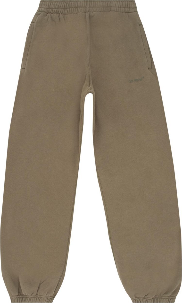 

Спортивные брюки Off-White Diag Tab Slim Sweatpant 'Army Green', зеленый