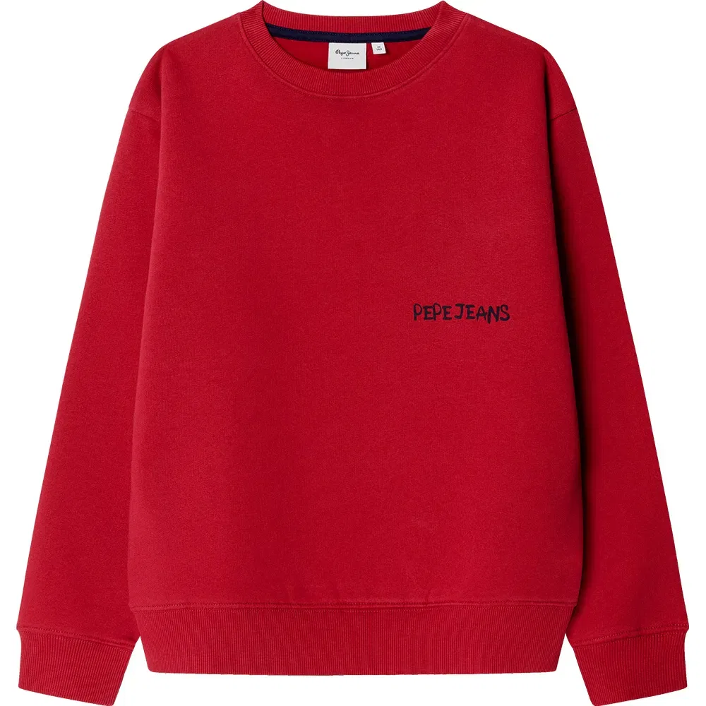 Детский свитшот для мальчиков с принтом Orlando Pepe jeans, Red