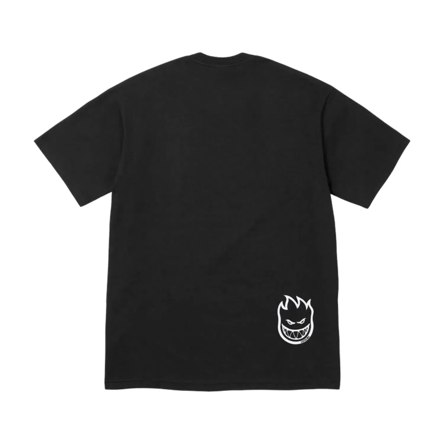 Мужская футболка с принтом Supreme x Spitfire SS26 Flag T-Shirt, черный — фото 2