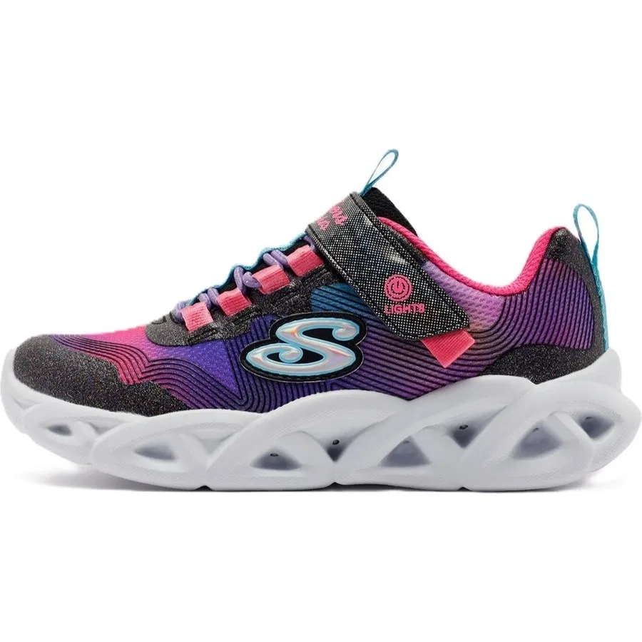 Кроссовки детские с подсветкой Twisty Brights 2.0 Skechers, Фиолетовый