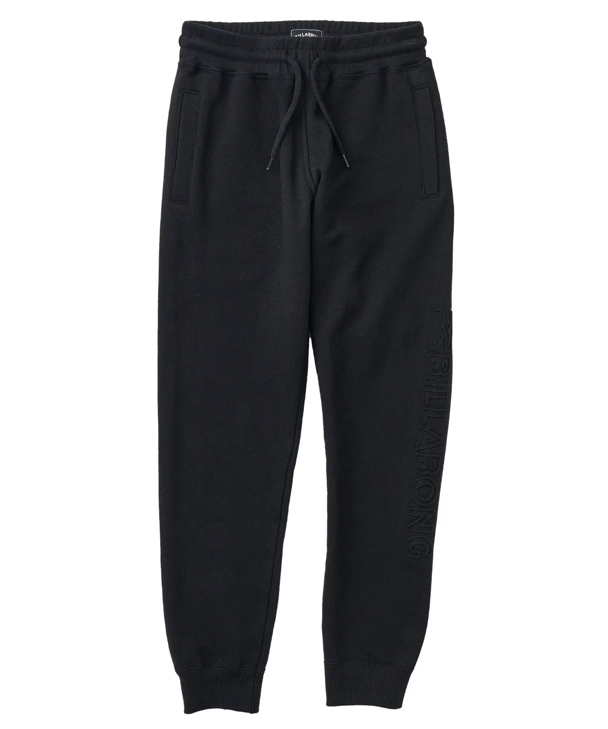 Детские спортивные штаны с логотипом BILLABONG, EMBOSS Logo Pant, Black