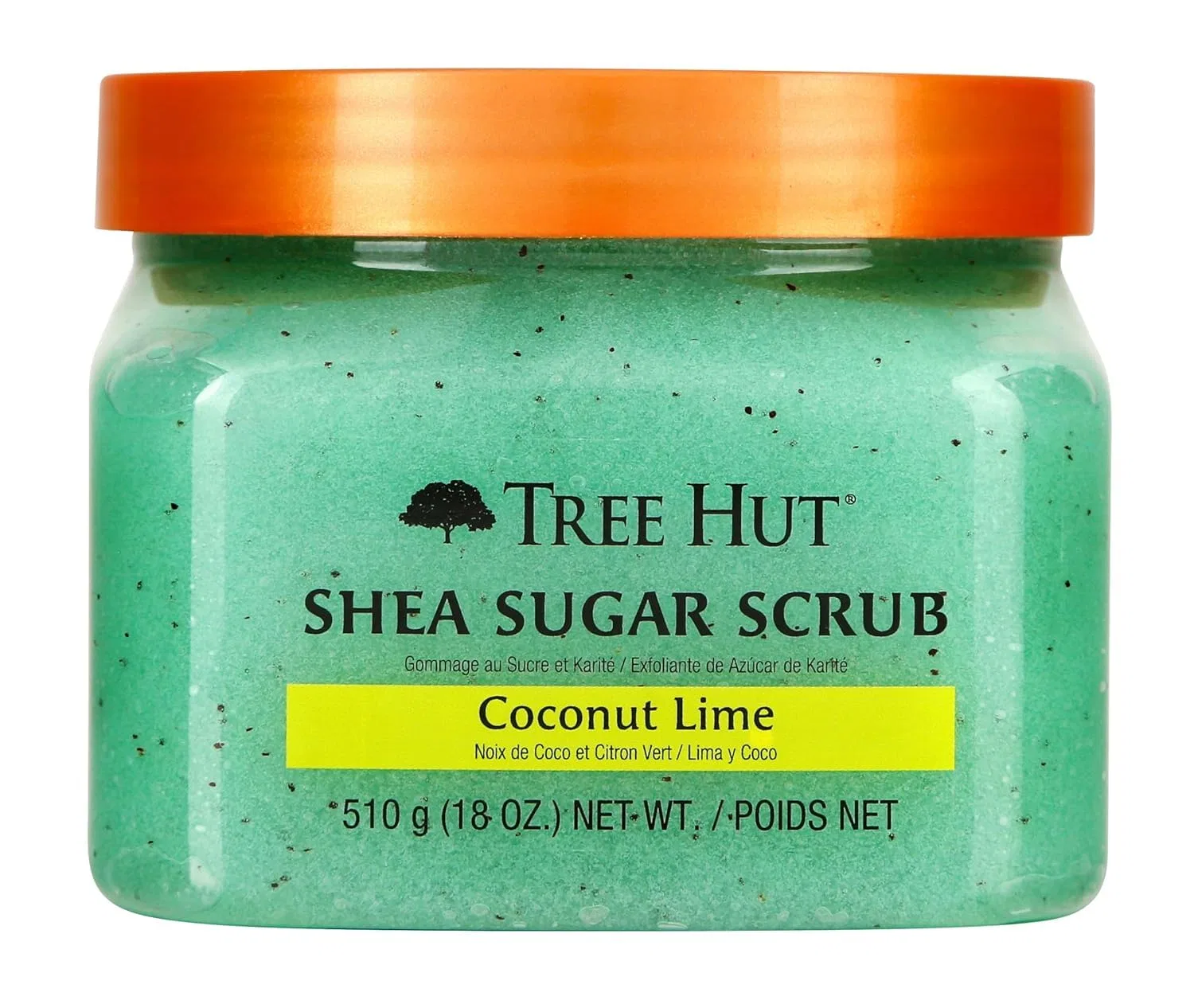 Сахарный скраб для тела Tree Hut Shea Sugar Scrub Coconut Lime, 510 г