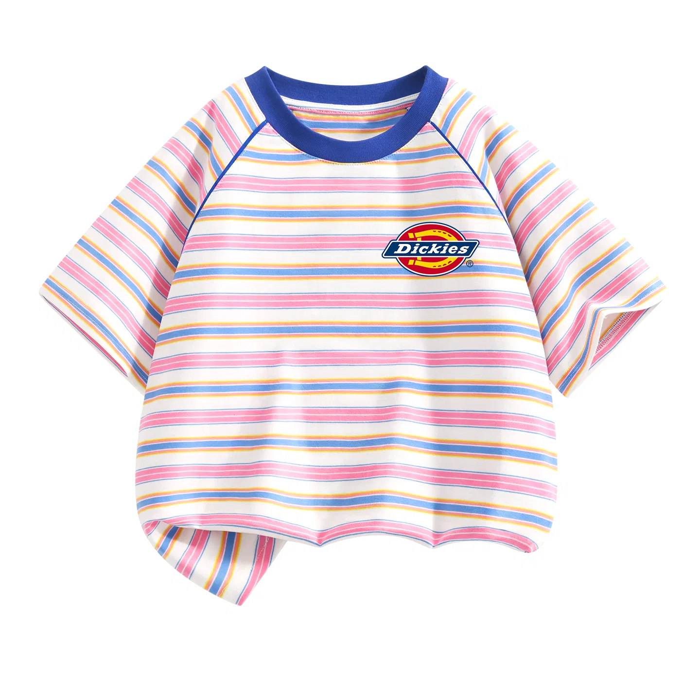 Детская футболка с коротким рукавом Toddler Standard K Pink Stripes Dickies, Pink Stripes