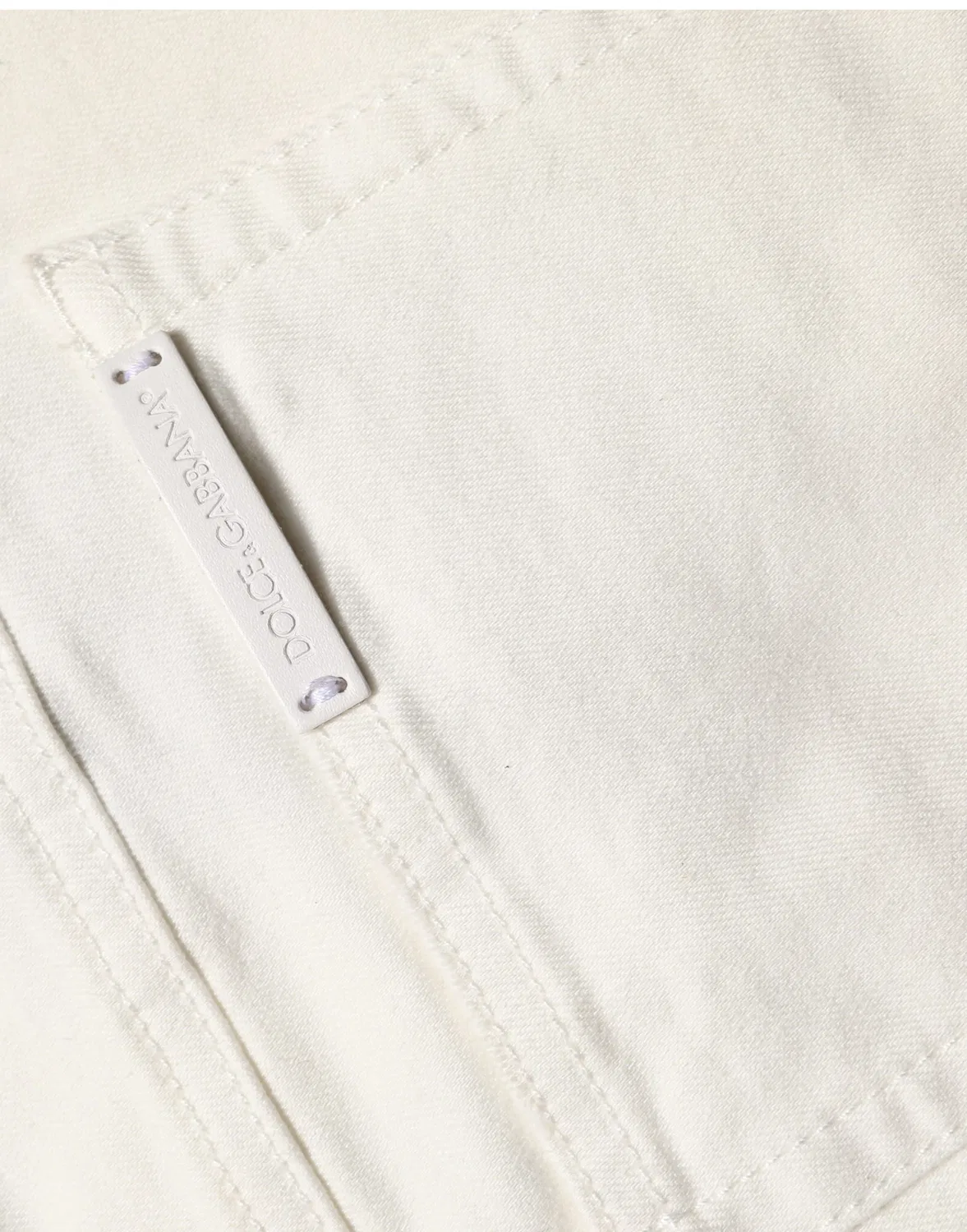 Женские джинсы скинни с потертостями Skinny Jeans Dolce & Gabbana, White
