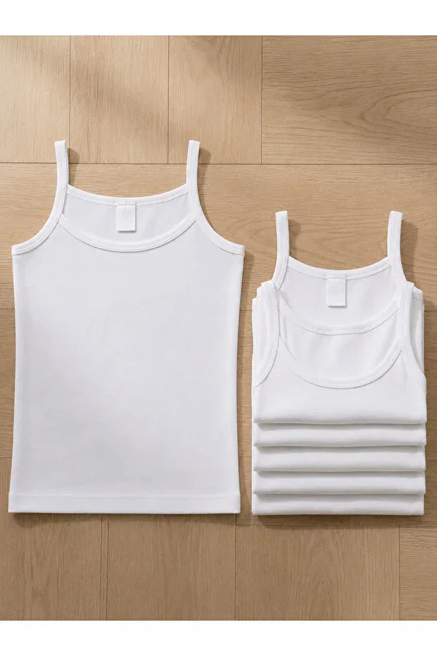 Детское белье для девочек с бретельками Great Lineage, White — фото 3