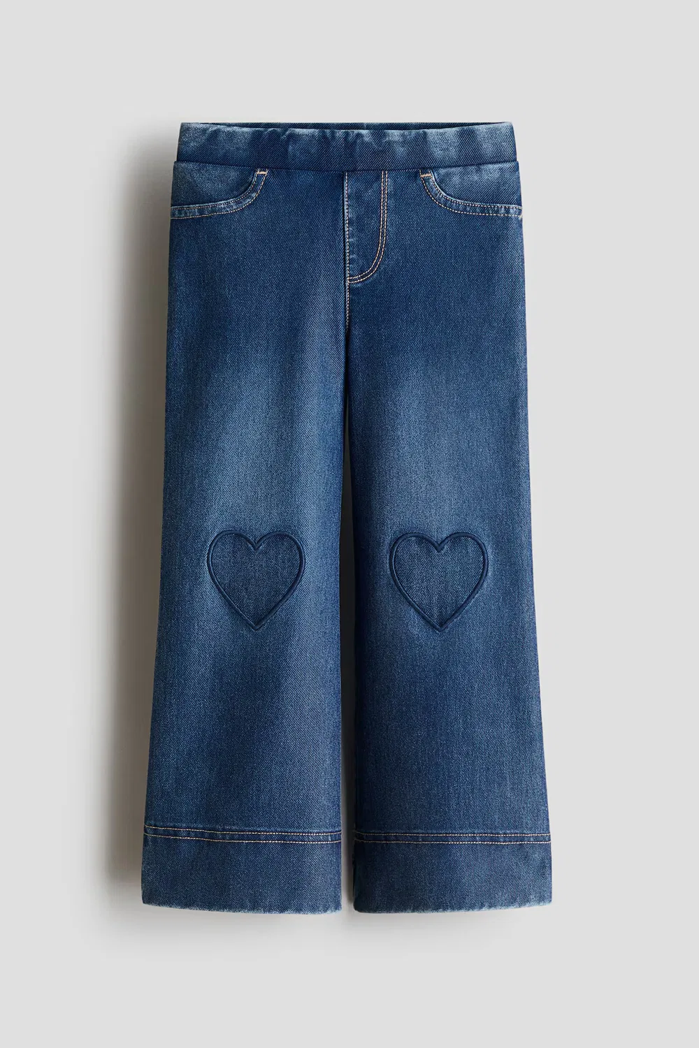 Джеггинсы в джинсовом стиле с широкими штанинами H&M, Denimblau